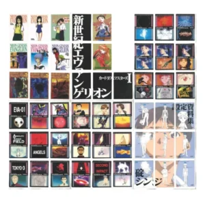 新世紀エヴァンゲリオン EVANGELION トレーディングカード カードダス 合計351枚+収納ファイル