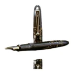 パイロット (PILOT) 国光会 (國光會) 久斎銘 蒔絵万年筆 御成婚記念 御所車 ペン先18K