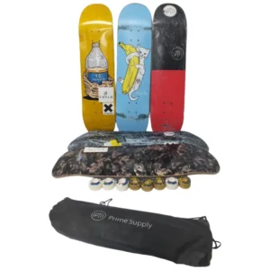 スケートボード デッキ(板)5枚 ウィール(タイヤ)