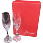 バカラ マッセナ シャンパンフルート 2客セット