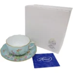 ヘレンド フォーシーズン 花柄 ティーカップ＆ソーサー