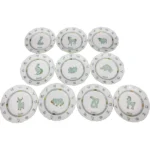 ヘレンド 干支 イヤープレート 計10枚