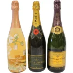 ペリエジュエ ベルエポック モエエシャンドン ヴーヴクリコ ポンサルダン シャンパン 3本セット
