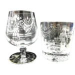 マイセン アラビアンナイト ロックグラス  クリスタル ワイングラス 2個セット