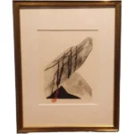 リトグラフ 篠田桃紅 SNOW