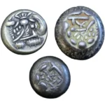 両面大黒 豆板銀 3個 約12.4ｇ