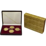 中華人民共和国30周年記念プルーフ400元金貨 4種