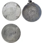 中華民国硬貨 一圓 民国3年 開国記念 計３枚