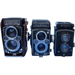 二眼レフカメラ Rolleiflex 3種3台