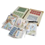 単片 記念切手 小型シートなど アルバム台紙貼り付き多数