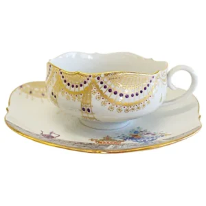 マイセン アラビアンナイト 千夜一夜物語 ティーカップ＆ソーサ― NO.4