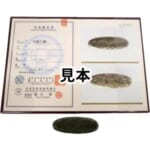 天保丁銀 日本貨幣商協同組合鑑定書付き 155.7g