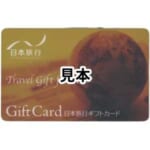 日本旅行ギフトカード カードタイプ 旅行券 残高確認済 100,000円分 未使用