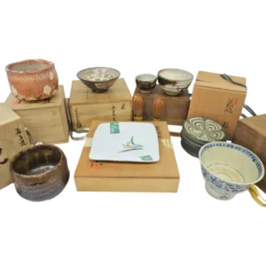 水野双鶴作 銘々皿 ほか 陶器まとめ　 　