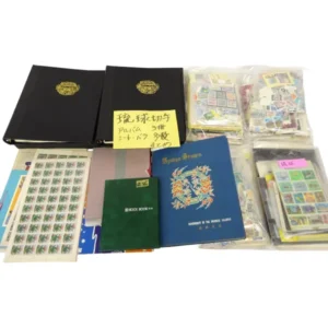 琉球切手大量 アルバム入り3冊 バラ切手 記念切手 シート切手等