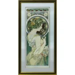 絵画 アルフォンス・ミュシャ La Primevere