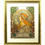 絵画 アルフォンス・ミュシャ ゾディアック