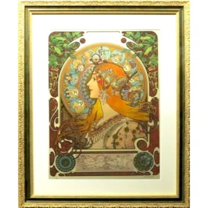 絵画 アルフォンス・ミュシャ ゾディアック