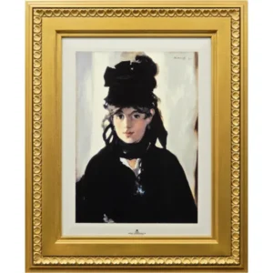 絵画 エドゥアール・マネ すみれの花束をつけたベルト モリゾ