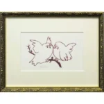 絵画 パブロ・ピカソ ないしょ話