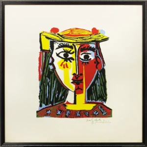 絵画 パブロ・ピカソ 帽子を被った女の胸像