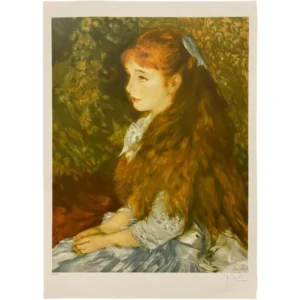 絵画 ピエール・オーギュスト・ルノワール イレーヌ嬢の肖像