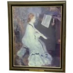 絵画 ピエール・オーギュスト・ルノワール ピアノを弾く婦人 レプリカ