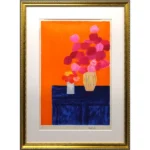 絵画 ベルナール・カトラン 二つの花束