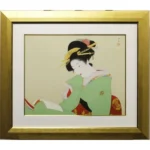 絵画 上村松園 美人観音