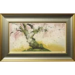 絵画 中島千波 泰雲寺の枝垂れ桜