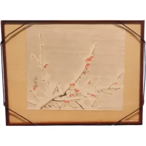 絵画 伊東深水 紅梅