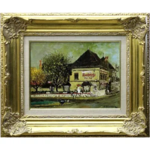 絵画 児玉幸雄 街道沿ひのホテル