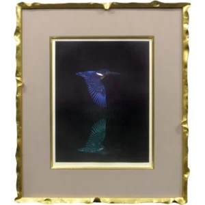 絵画 加山又造 翡翠 1990