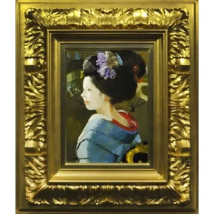 絵画 宮永岳彦 舞妓