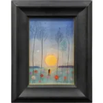 絵画 斎藤真一 花野の愛