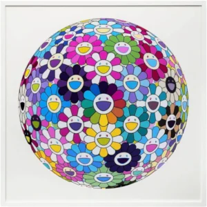 絵画 村上隆 掌にガルガンチュアを。