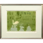 絵画 東山魁夷 揺れる窓