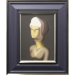 絵画 東郷青児 婦人像