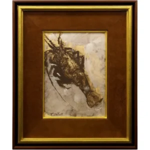 絵画 林 武 海老