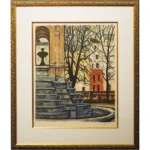 絵画 荻須高徳 インノサンの噴水