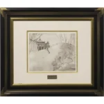 絵画 藤田嗣治 オペラ座の夢 魅せられたる河 より