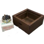 茶道具 美品 角火鉢 炭型電熱器