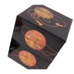 輪島塗 松芯作 蒔絵 四段重箱