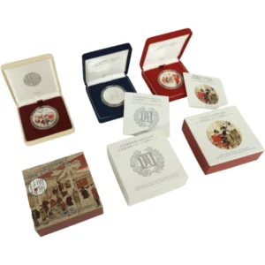 近代通貨制度150周年記念千円銀貨幣 郵便制度150周年記念千円銀貨幣プルーフ貨幣セット 他 計3点