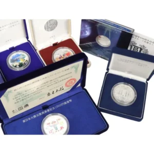 近代通貨制度150周年記念千円銀貨幣プルーフ貨幣 東日本大震災復興事業記念千円銀貨幣 (第3次) 他