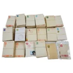 郵便はがき 大量 50円 10円 7円 5円ほか 計3123枚 一部消印 書き込み有