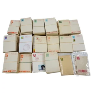 郵便はがき 大量 50円 10円 7円 5円ほか 計3123枚 一部消印 書き込み有