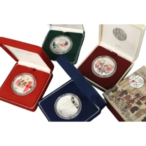 郵便制度150周年 奄美群島復帰50周年 明治150年 近代通貨制度150周年 記念千円銀貨幣プルーフ貨幣セット 計4点