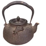 龍文堂 上田 照房 造 蟹 鉄瓶 急須