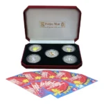 2002年 ポケモンカラー銀貨5種セット